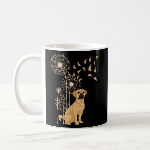 Dandelion Puggle Owner Dog Pet Animal Puggle Coffee Mug