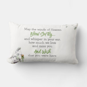 Dandelion Remembrance Lumbar Pillow
