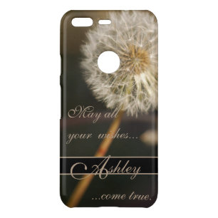 Dandelion Seed Head in Brown Tones Uncommon Google Pixel Case