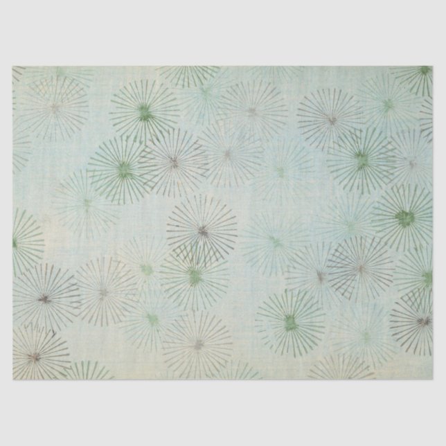 Dandelion Seed Heads Tissue Paper (Front)