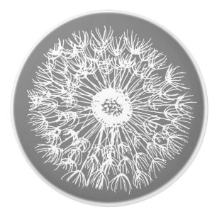 Dandelion Seed Make a Wish Drawer Ceramic Knob