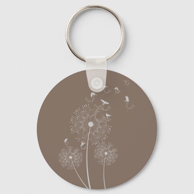 Dandelion Seed Thieves Keychain (Front)