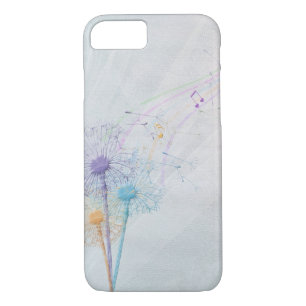 Dandelion seeds and music iPhone 8/7 case