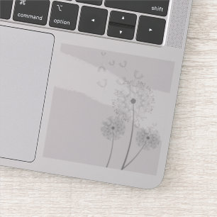 Dandelion Seeds Blowing Sticker