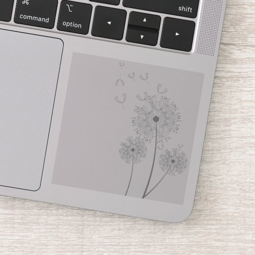 Dandelion Seeds Blowing Sticker