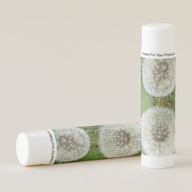 Dandelion Seeds Pattern Lip Balm (Front)