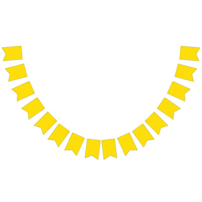 Dandelion (solid color)  bunting flags (All)