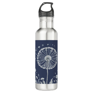 Dandelion Stainless Steel Water Bottle