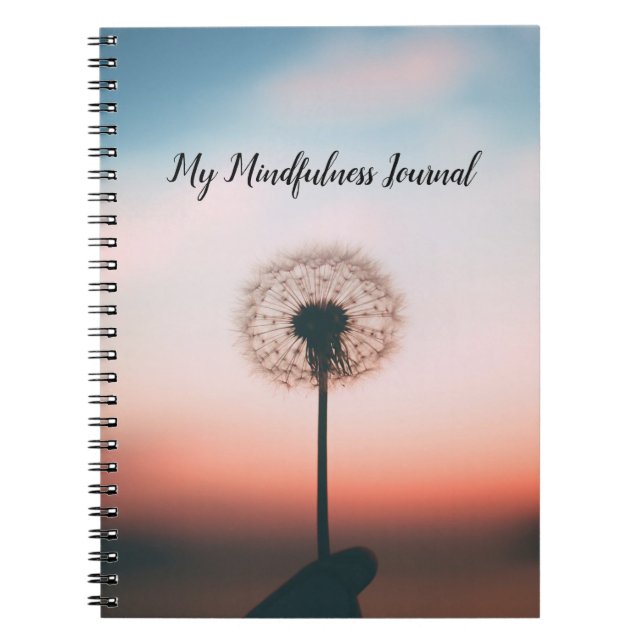 Dandelion Sunset Notebook (Front)