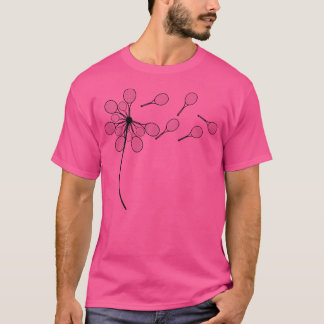Dandelion Tennis Racket Shirt For Tennis Player
