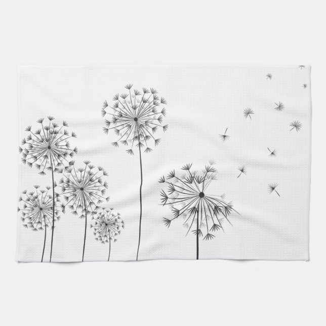 Dandelion Towel (Horizontal)