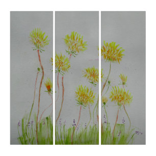 Dandelion Triptych