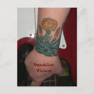 Dandelion Vicious postcard