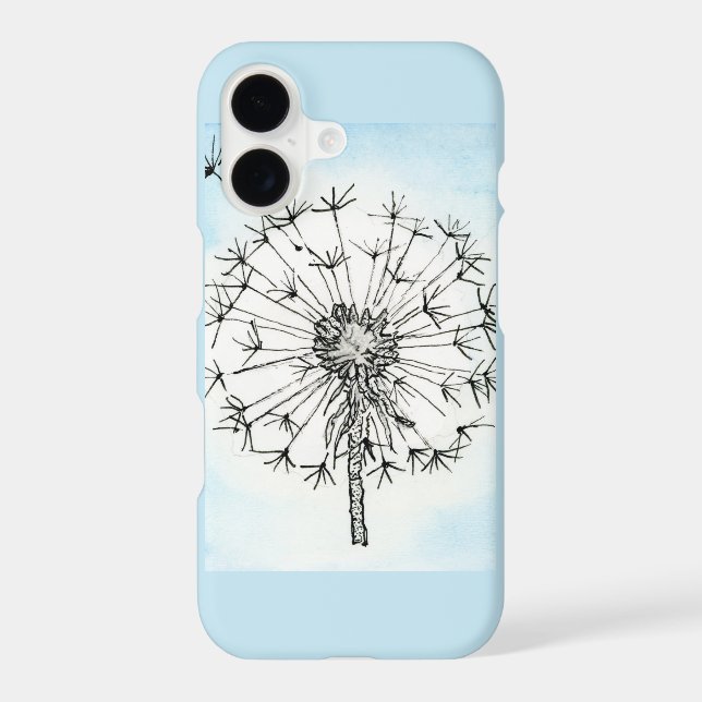 Dandelion waiting for a Breeze Iphone Case (Back)