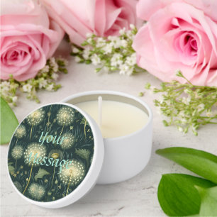 Dandelion Whispers Mini Candle Favors