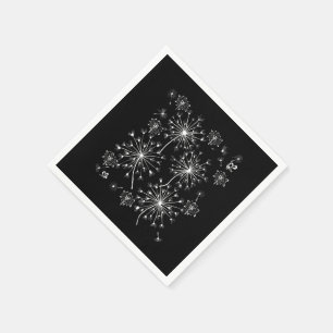 Dandelion, Wild Flowers, and Honey Bees Napkins