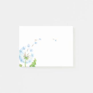 Dandelion Wish Post-it Notes