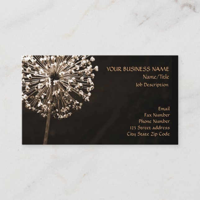 Dandelion Wishes Advice Card (Front)