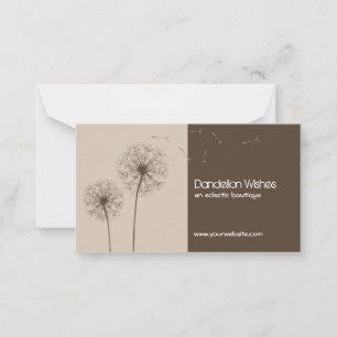Dandelion Wishes Business Card