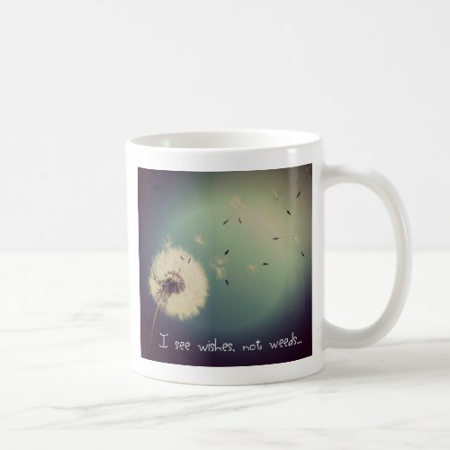 Dandelion Wishes Coffee Mug