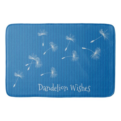 Dandelion Wishes Design Bath Mat