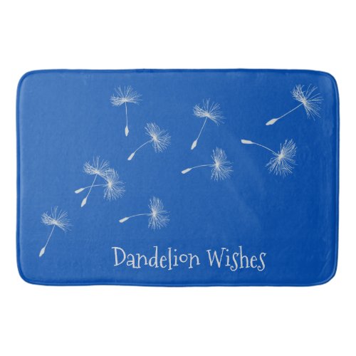 Dandelion Wishes Design Bath Mat