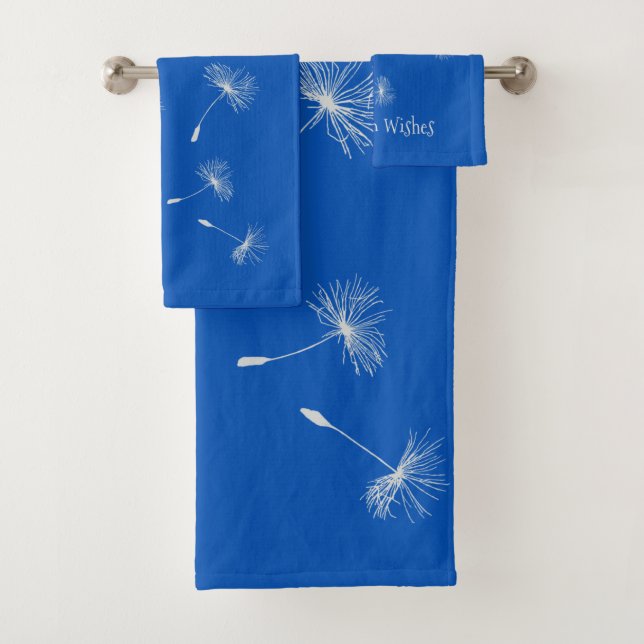 Dandelion Wishes Design Bath Towel Set (Insitu)