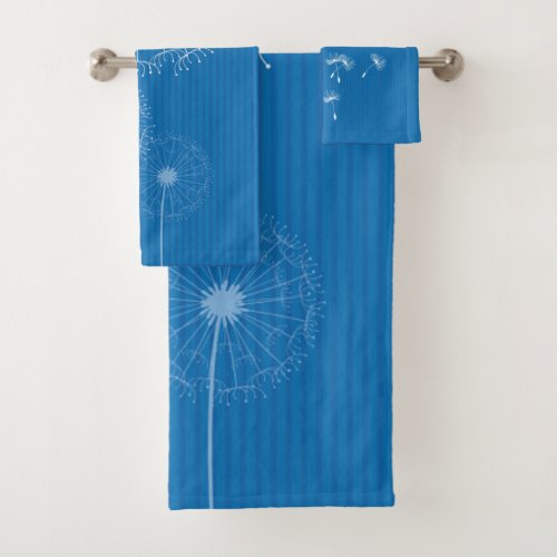 Dandelion Wishes Design Bath Towel Set