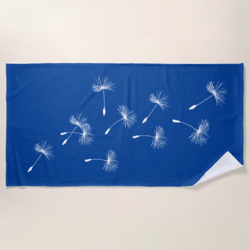 Dandelion Wishes Design Beach Towel