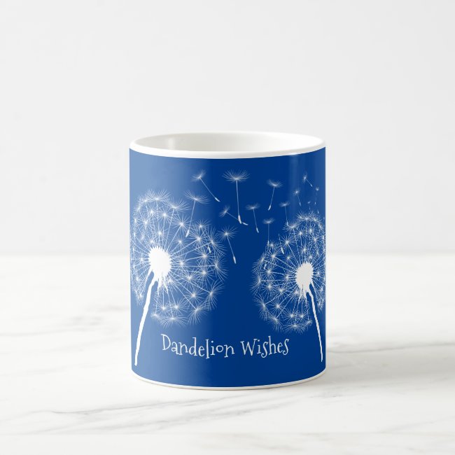 Dandelion Wishes Design Coffee Mug