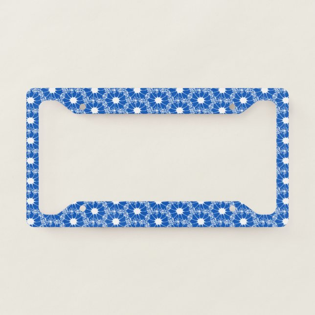 Dandelion Wishes Design License Plate Frame (Front)