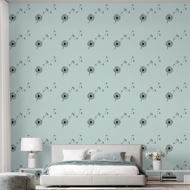Dandelion Wishes Design  Wallpaper (Bedroom)