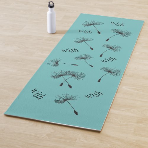 Dandelion Wishes Design Yoga Mat