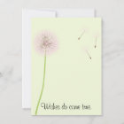Dandelion Wishes for a Baby Shower in Pinks