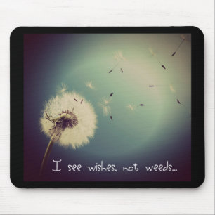 Dandelion Wishes Mouse Pad