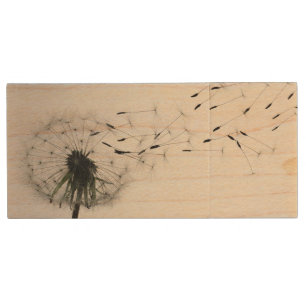 Dandelion Wood Flash Drive
