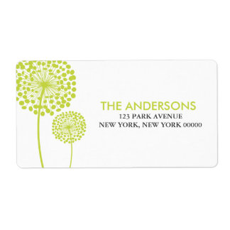 Dandelions Address Labels