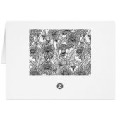 Dandelions, black and white (Back Horizontal)