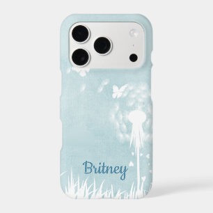 Dandelions, Butterflies & Blue Skies iPhone 17 Pro Case
