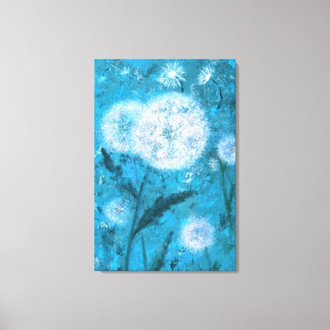 Dandelions Canvas Print (Front)