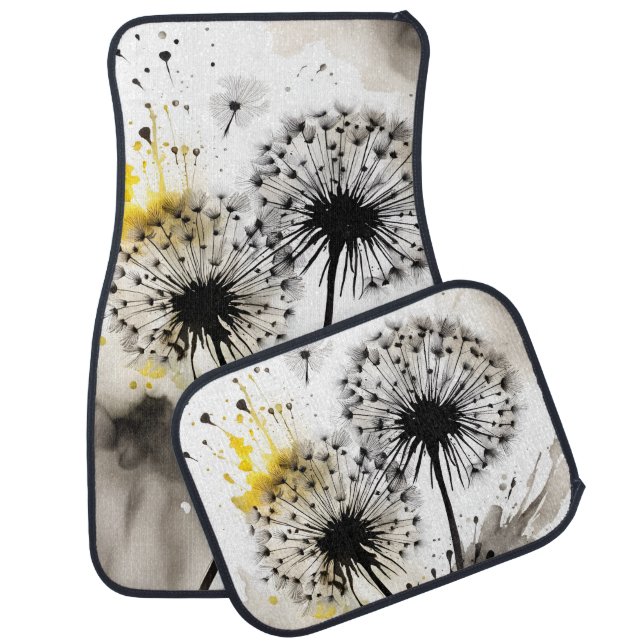 Dandelions Car Floor Mat (Set)