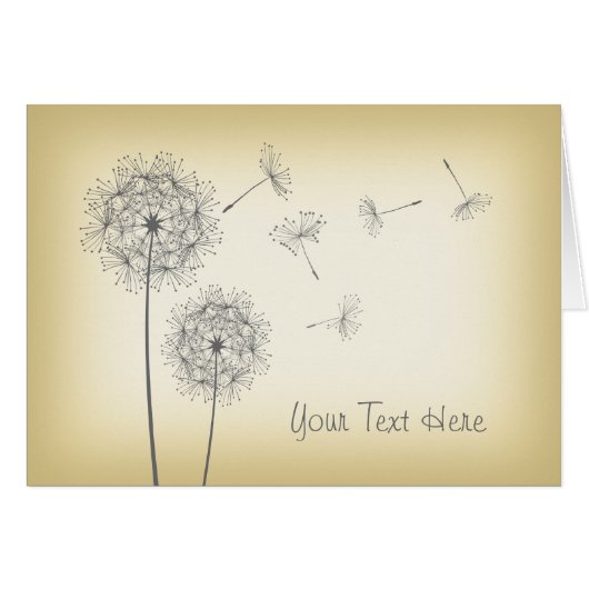 Dandelions Cards (Front Horizontal)