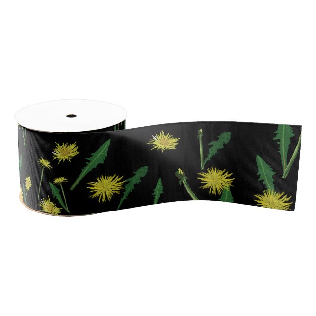 Dandelions Grosgrain Ribbon (Spool)