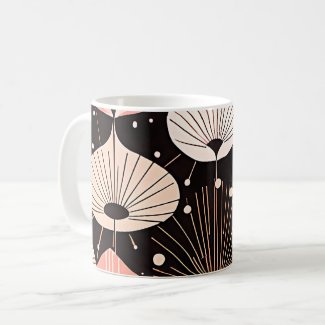 Dandelions -Mid-century- Retro Modern Design