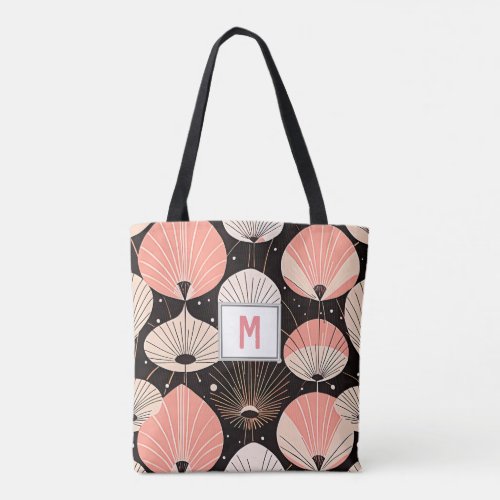 Dandelions _Mid_century_ Retro Modern Design Tote Bag