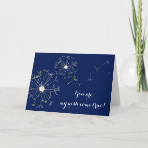 Dandelions, My Wish Come True! Card