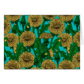 Dandelions on turquoise (Front Horizontal)