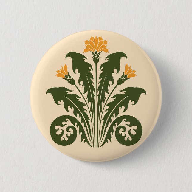 Dandelions Pinback Button (Front)