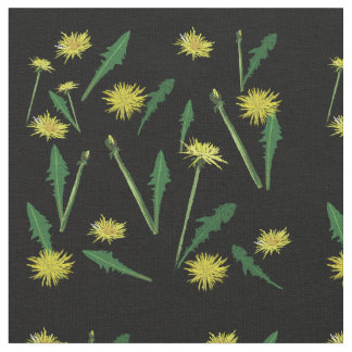 Dandelions Spring art Fabric