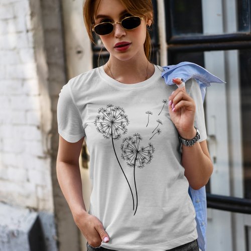 Dandelions Tri_Blend Shirt